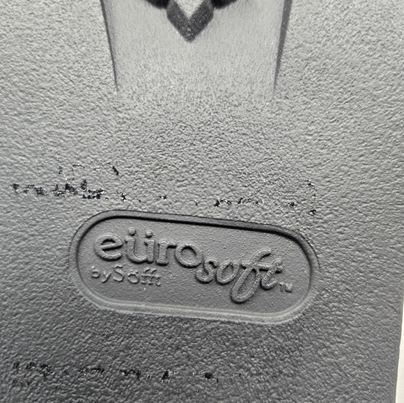 Euro Soft-Sofft Ariya Ankle Boots Sz 9.5 & 11 Slouchy Faux Black Leather Casual - Picture 8 of 12